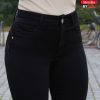 Jeans Skinny Mujer Naomy Negro Tiro Alto - SKU 1-0502