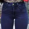 Jeans Bonita Palazzo Mujer Baby Azul Tiro Alto - SKU 1-0090